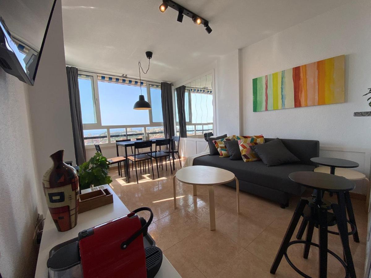 Apartamento Diorama D Con Impresionante Vista, Piscina Y Parking Benalmádena Eksteriør billede