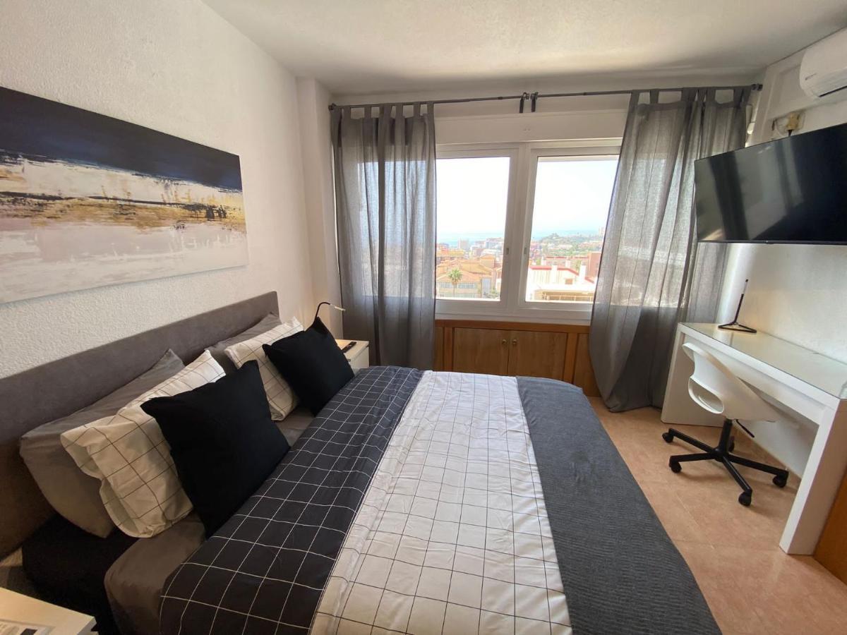 Apartamento Diorama D Con Impresionante Vista, Piscina Y Parking Benalmádena Eksteriør billede
